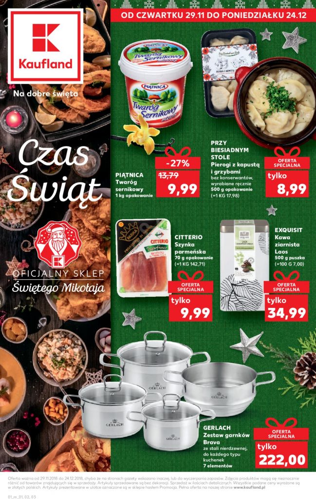 Gazetka Kaufland na Święta